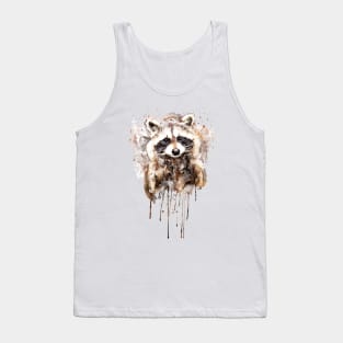 Begging Raccoon Tank Top